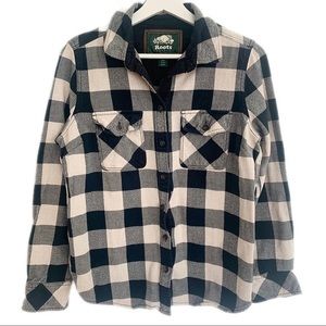 3/$25 ROOTS Flannel - Small